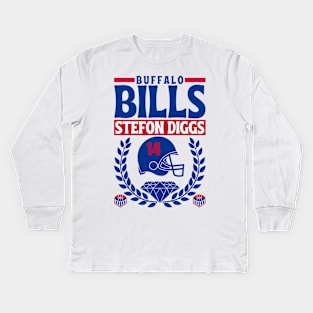 Buffalo Bills Stefon Diggs 14 Edition 3 Kids Long Sleeve T-Shirt